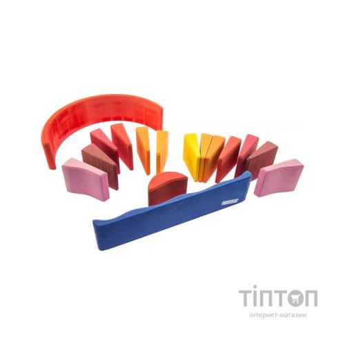 Конструктор Nic деревянный Восход красный (NIC523321)