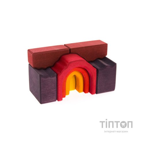 Конструктор Nic деревянный Все в замке синий (NIC523268)