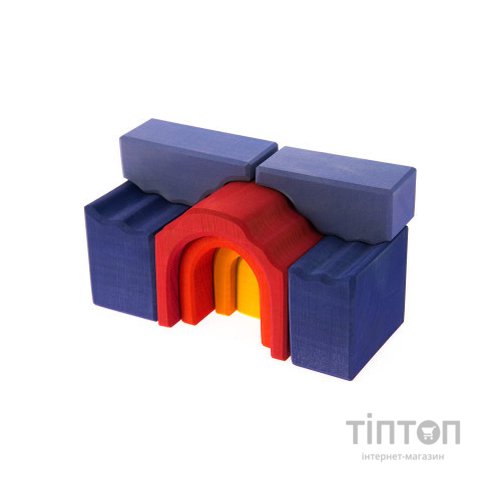 Конструктор Nic деревянный Все в замке зеленый (NIC523269)