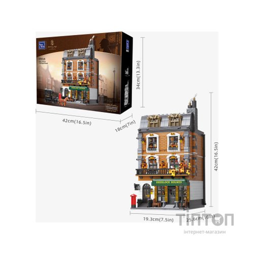 Конструктор Pantasy Шерлок Холмс: Квартира 221B на Бейкер-стріт (85014)