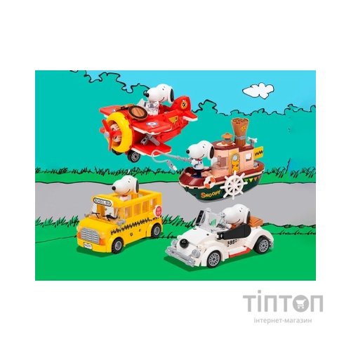Конструктор Pantasy Snoopy - Біплан (86905)