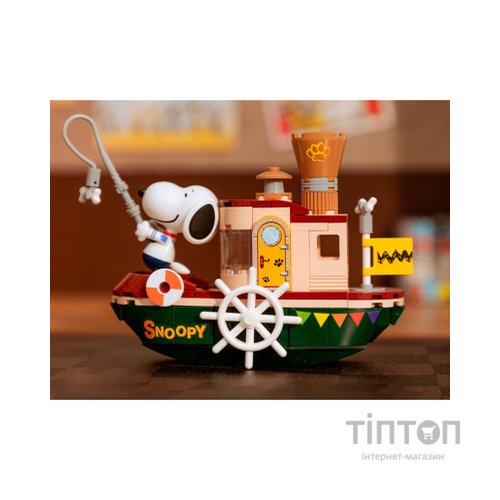 Конструктор Pantasy Snoopy - Пароход (86907)