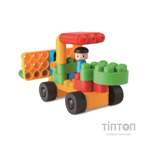 Конструктор PolyM Автопарк у зоопарку 40 деталей (760006)