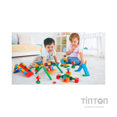 Конструктор PolyM Ігровий майданчик 110 деталей (760011)