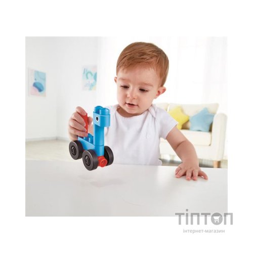 Конструктор PolyM Машинки і звірята 6 деталей (760001)