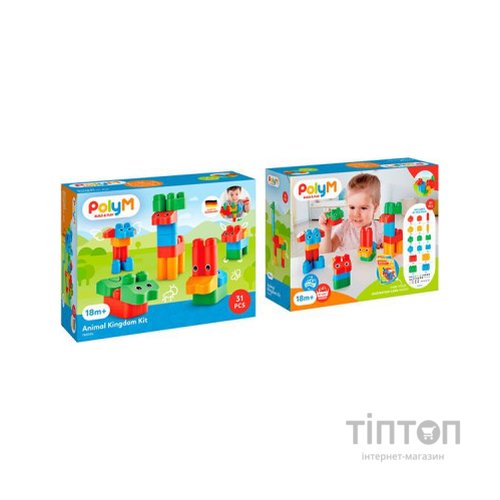 Конструктор PolyM Місто 50 деталей (760007)