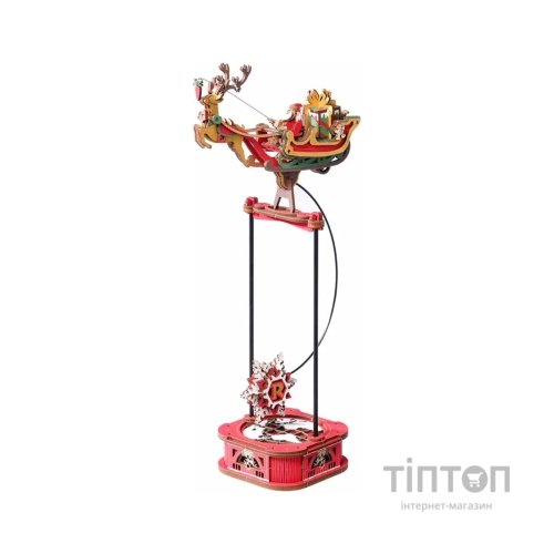 Конструктор Robotime Rokr 3D Санта на санях (MCD05)
