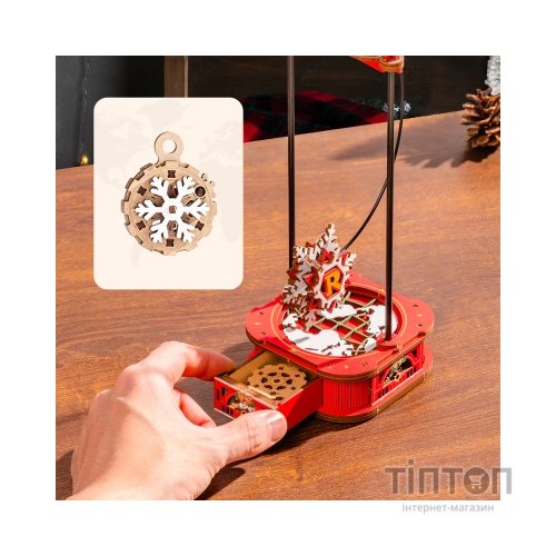 Конструктор Robotime Rokr 3D Санта на санях (MCD05)