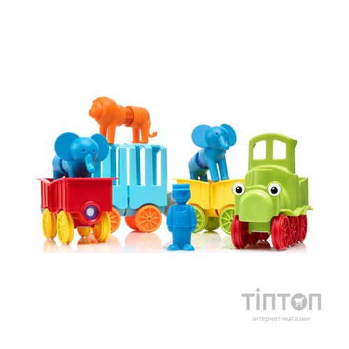 Конструктор Smartmax Мій перший потяг з тваринами (SMX 410)