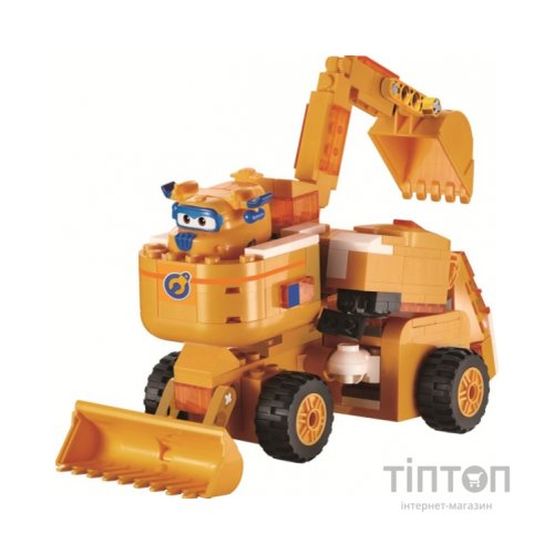 Конструктор Super Wings Blocks 2-in-1 Buildable Transforming Vehicle Donnie, Донні (EU385007)