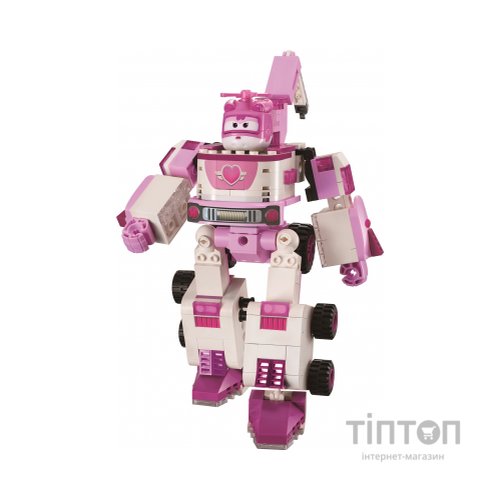 Конструктор Super Wings Small Blocks 2-in-1 Buildable Transforming Vehicle Dizzy, Ді (EU385006)