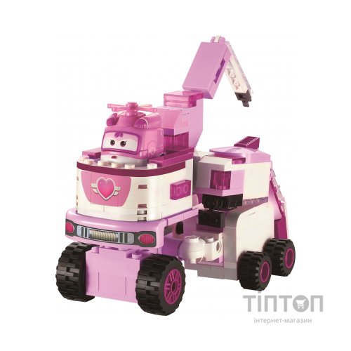 Конструктор Super Wings Small Blocks 2-in-1 Buildable Transforming Vehicle Dizzy, Ді (EU385006)