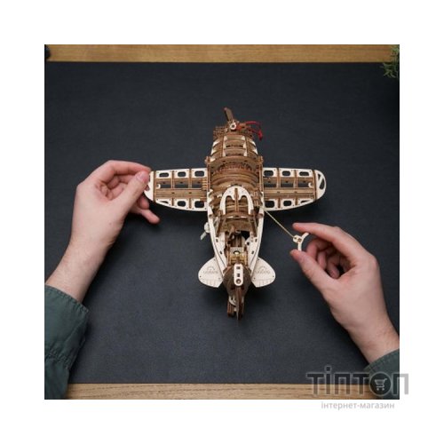 Конструктор Ugears Літак Скажений Шершень (6337396)