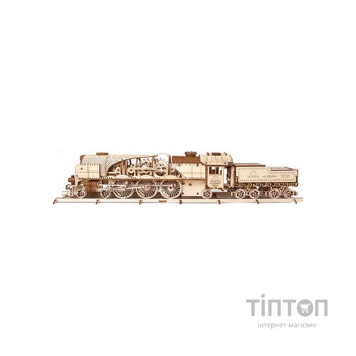 Конструктор Ugears Локомотив з тендером V-Експрес (70058)