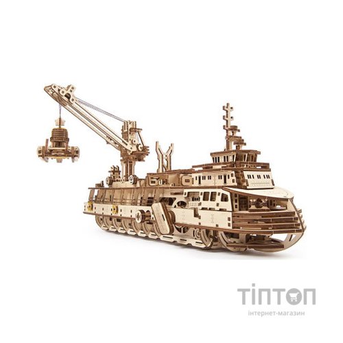 Конструктор Ugears Науково-дослідне судно (70135)