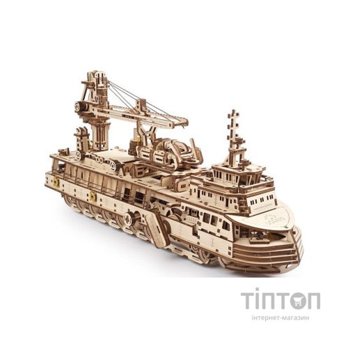 Конструктор Ugears Науково-дослідне судно (70135)