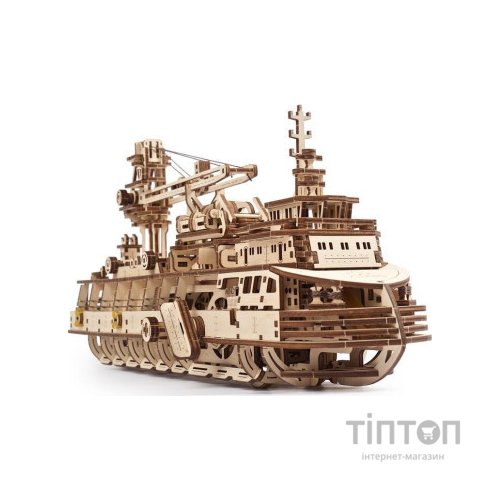 Конструктор Ugears Науково-дослідне судно (70135)