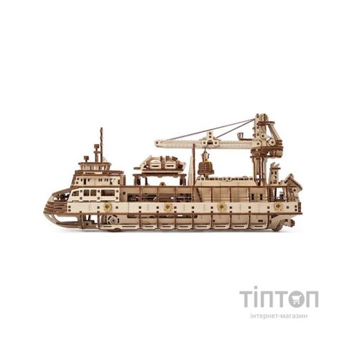 Конструктор Ugears Науково-дослідне судно (70135)