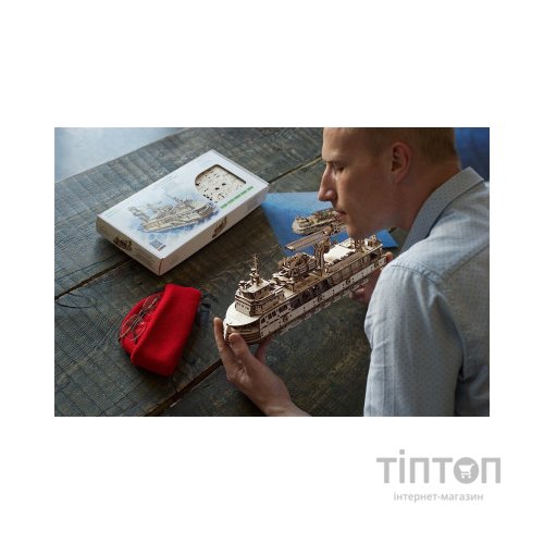 Конструктор Ugears Науково-дослідне судно (70135)