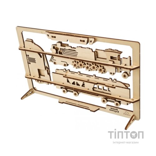 Конструктор Ugears Паротяг 2.5D (6337513)