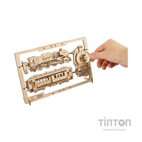 Конструктор Ugears Паротяг 2.5D (6337513)