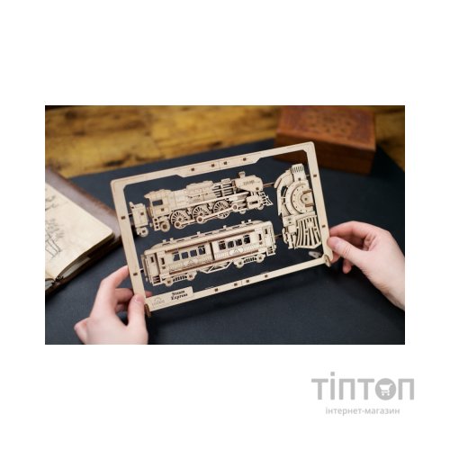 Конструктор Ugears Паротяг 2.5D (6337513)