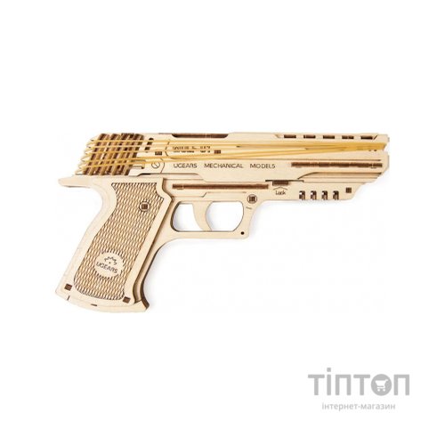Конструктор Ugears Пістолет Вольф-01 (70047)