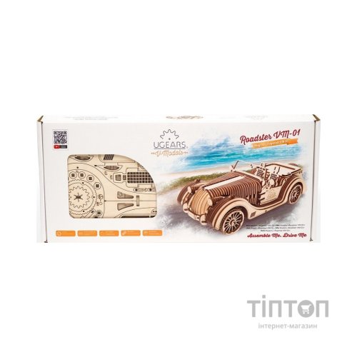 Конструктор Ugears Родстер VM-01 (70052)