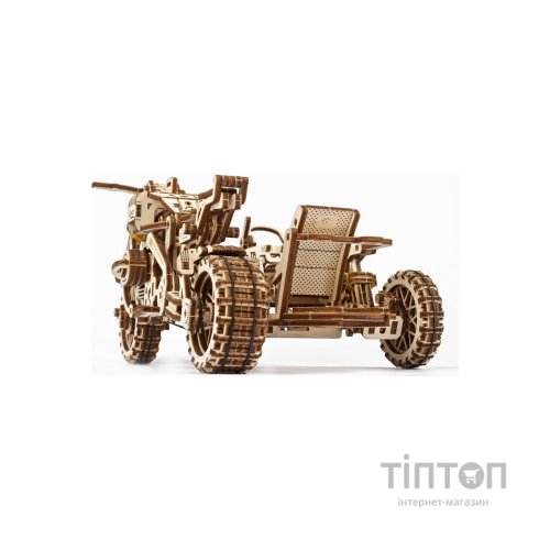 Конструктор Ugears Scrambler UGR-10 з мотоколяскою (70137)