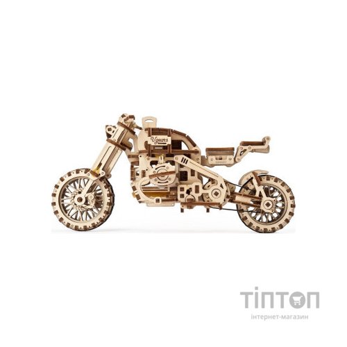 Конструктор Ugears Scrambler UGR-10 з мотоколяскою (70137)