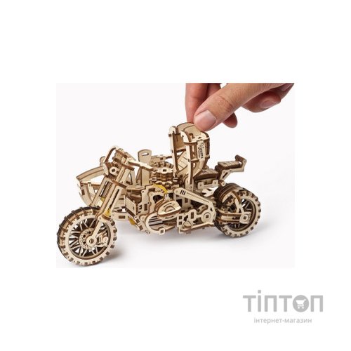 Конструктор Ugears Scrambler UGR-10 з мотоколяскою (70137)
