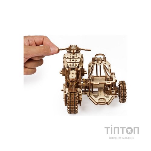Конструктор Ugears Scrambler UGR-10 з мотоколяскою (70137)