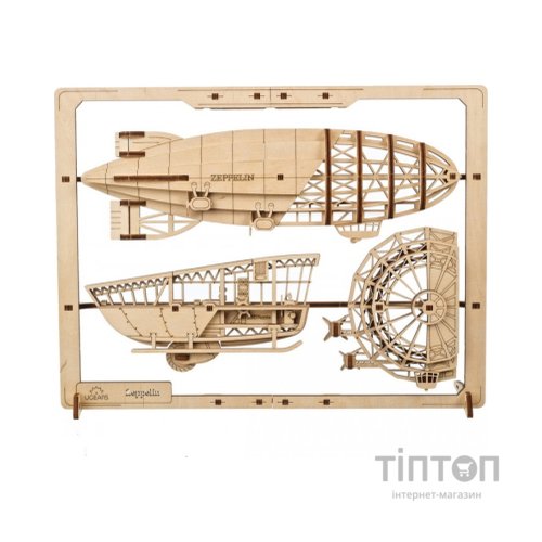 Конструктор Ugears Цепелін 2.5D (6337512)