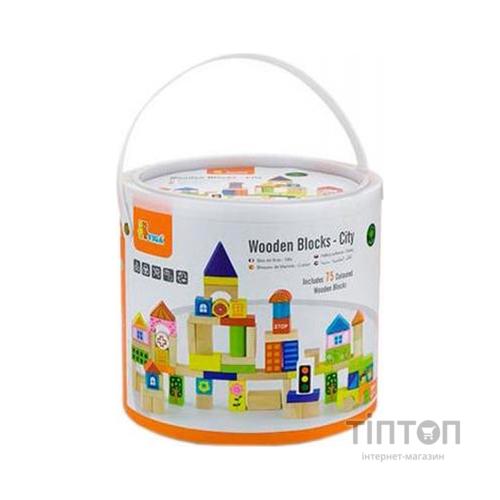 Конструктор Viga Toys Місто 75 шт (50287)