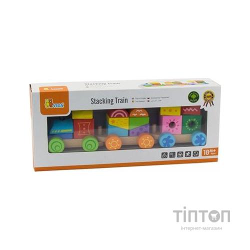 Конструктор Viga Toys Потяг (50534)