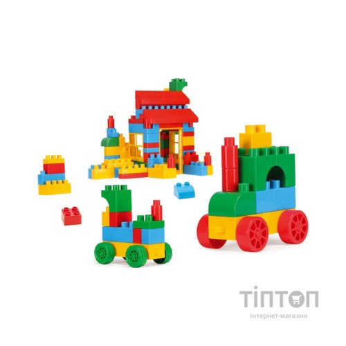 Конструктор Wader 132 элемента в коробке (41270)