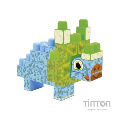 Конструктор Wader Baby Blocks Діно - трицератопс (41494)