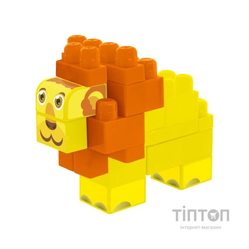Конструктор Wader Baby Blocks Сафарі - лев (41503)