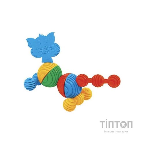 Конструктор Wader Funny blocks - 58 шт (велика банка) (41970)