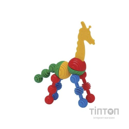 Конструктор Wader Funny blocks - 58 шт (велика банка) (41970)