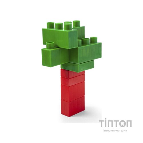 Конструктор Wader Kids Blocks 70 елементів в банці (41295)