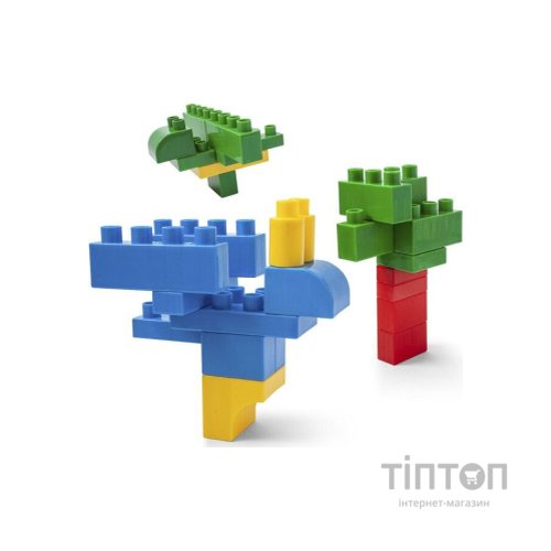 Конструктор Wader Kids Blocks 70 елементів в банці (41295)