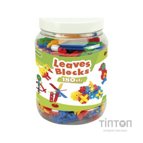 Конструктор Wader Листочки, 180 шт. Мала банку (41920)