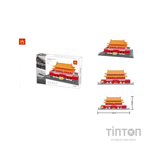 Конструктор Wange Брама небесного спокою - Вежа Тяньаньм (WNG-Tiananmen-Tower)