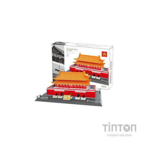 Конструктор Wange Брама небесного спокою - Вежа Тяньаньм (WNG-Tiananmen-Tower)