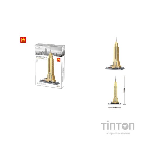 Конструктор Wange Емпайр-Стейт-Білдінг, Нью-Йорк, США (WNG-Empire- State-Building)