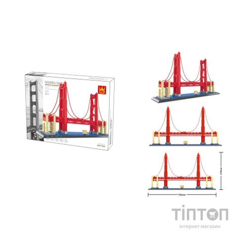 Конструктор Wange Міст Золота Брама, США (WNG-6210)
