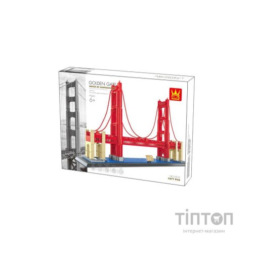 Конструктор Wange Міст Золота Брама, США (WNG-6210)