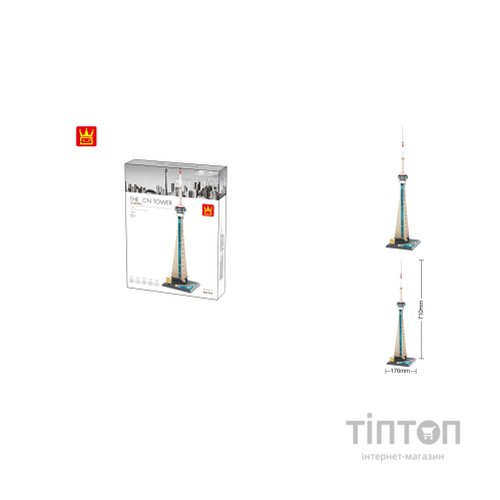 Конструктор Wange Сі-Ен-Тауер. Телевізійна башта Торонто (WNG-CN-Tower)