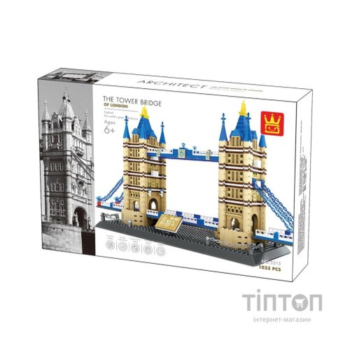 Конструктор Wange Тауерський міст, Лондон, Англія (WNG-Tower-Bridge)